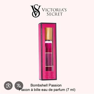 Victoria's Secret Bombshell Passion Rollerball - Fuchsia and Gold
